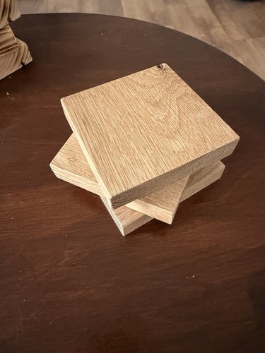 Handmade solid oak - oak, drink