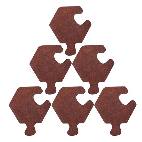 6pcs coffee wood - 6pcs,
