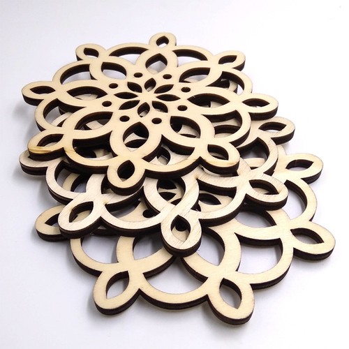 Pcs wood coasters drinks - coasters,