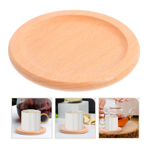 Drink coasters wooden - wooden, coffee