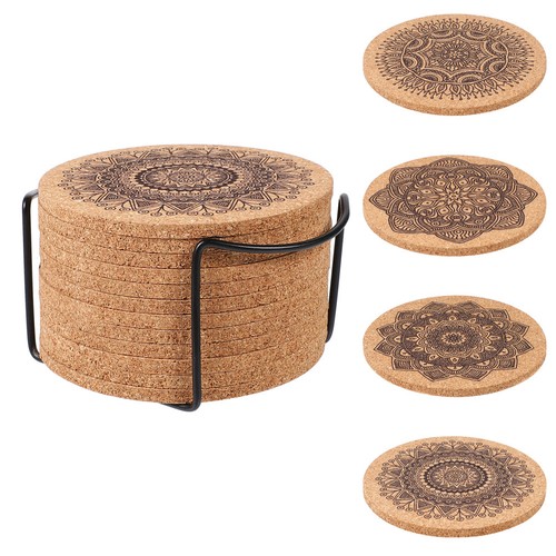 Wooden coasters outdoor - wooden, for