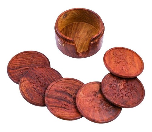 Natural wooden bamboo - bamboo, coaster