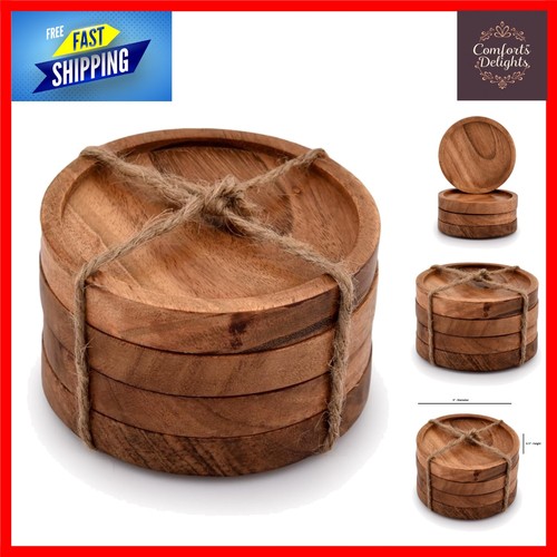 Elegant acacia wood drink - elegant,