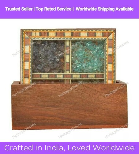 Wood table coaster set - wood,