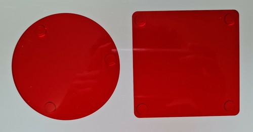 Round square acrylic - round,