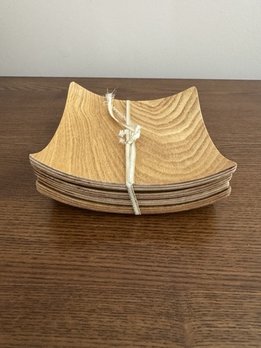 Set wooden curved - set, 4