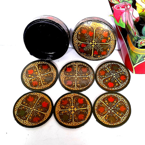 Set six round table - round,