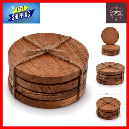 Elegant acacia wood round - elegant,