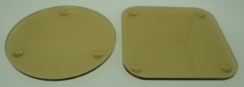 Coasters square round - square, &