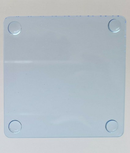 Square acrylic coasters - acrylic,