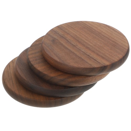 Wood coaster set for - home, use
