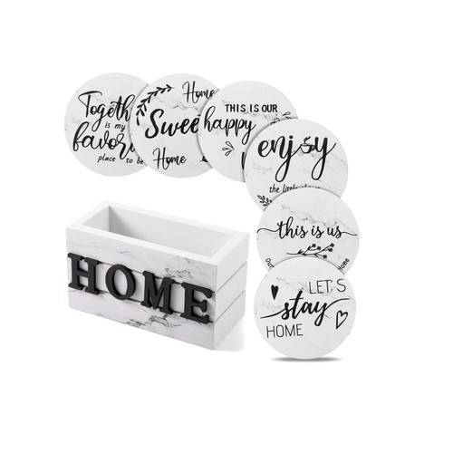 Farmhouse coasters pack - coasters,