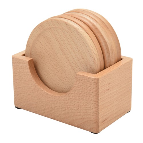 Pcs wooden coasters - pcs,